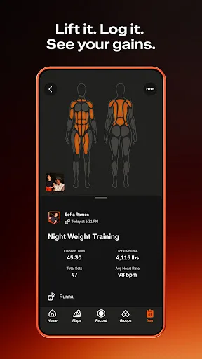Strava: Run, Bike, Walk Android app screenshot 3
