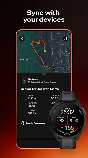 Strava: Run, Bike, Walk Android app screenshot 4