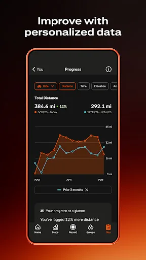 Strava: Run, Bike, Walk Android app screenshot 5