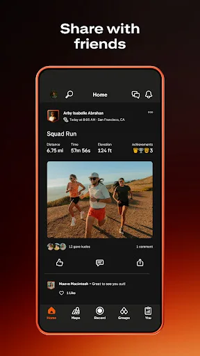 Strava: Run, Bike, Walk Android app screenshot 6