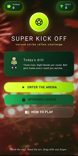 Superkickoff Android app screenshot 1