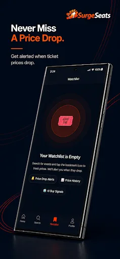 Surge Seats Android app screenshot 3