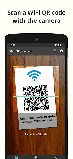 WiFi QR Connect Android app screenshot 1