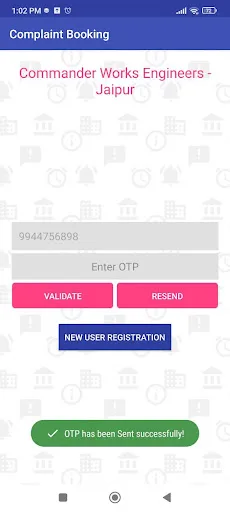 CHS JAIPUR Android app screenshot 2
