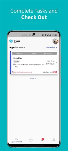 webEVV Android app screenshot 6