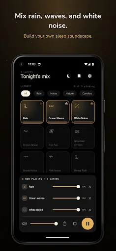 Somnia: Sleep Sounds & Relax Android app screenshot 1