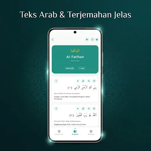 Muslimelife: Al Quran & Kiblat Android app screenshot 2