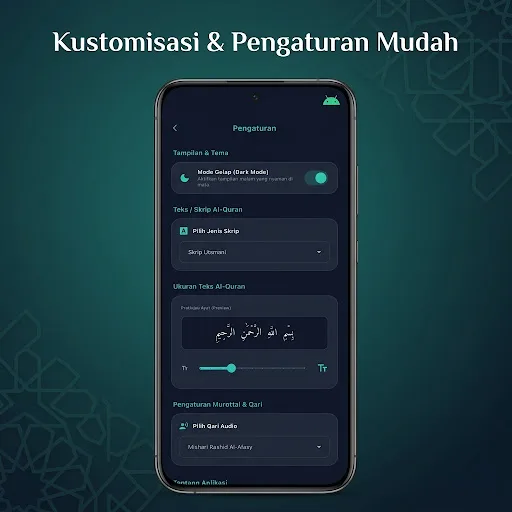 Muslimelife: Al Quran & Kiblat Android app screenshot 4