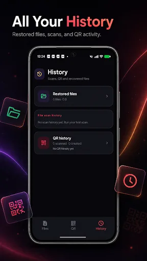 FileRecover: Restore & QR Android app screenshot 2