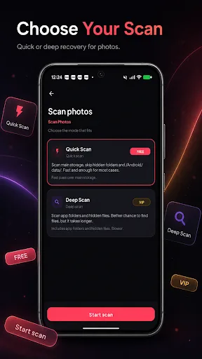 FileRecover: Restore & QR Android app screenshot 5