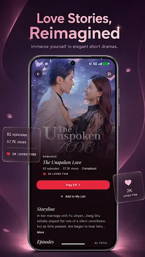 DramaKiss: Short Drama & Reels Android app screenshot 2