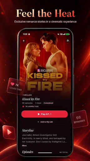DramaKiss: Short Drama & Reels Android app screenshot 5