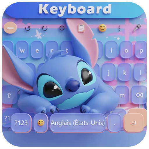 Cute kawaii Keyboard Theme Android app icon