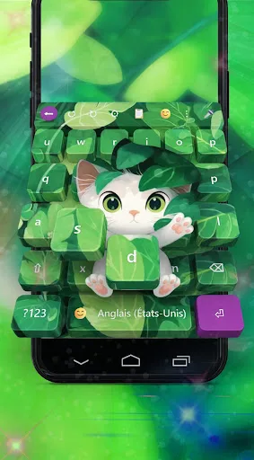 Cute kawaii Keyboard Theme Android app screenshot 2