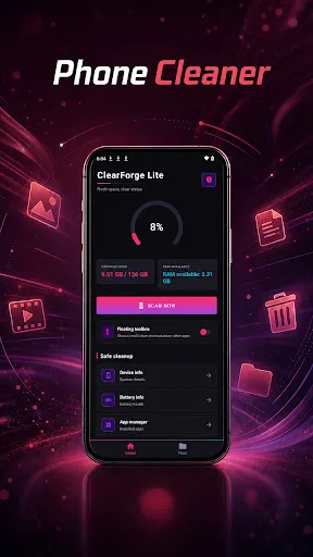 ClearForge Lite Android app screenshot 2