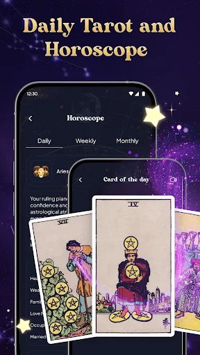 Tarot Read & Daily Horoscope Android app screenshot 1