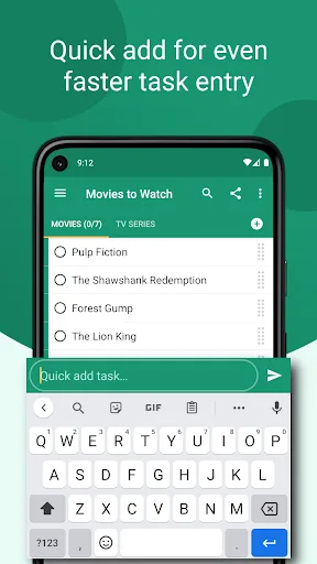 Tasks: To Do List & Reminders Android app screenshot 3