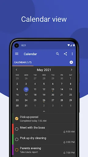 Tasks: To Do List & Reminders Android app screenshot 4