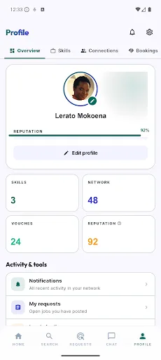 Vouch Circle - Hire by Trust Android app screenshot 3