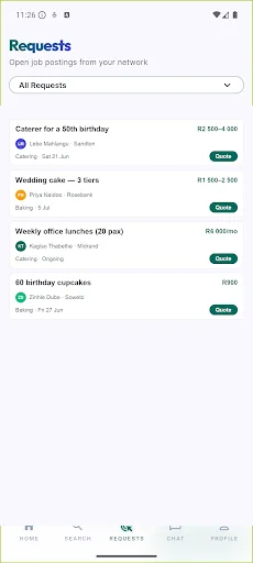 Vouch Circle - Hire by Trust Android app screenshot 4