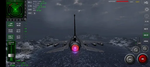 Modern Jet Fighter: Air Combat Android app screenshot 1