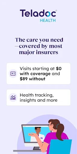 Teladoc Health Android app screenshot 1