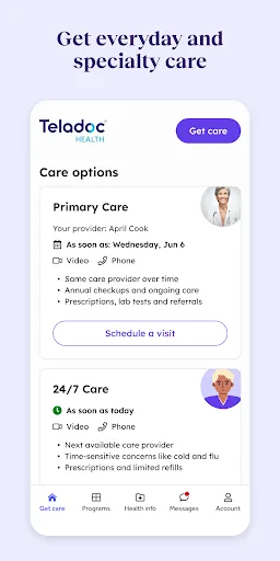 Teladoc Health Android app screenshot 3
