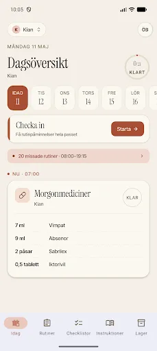 Foveo - Personlig assistans Android app screenshot 1