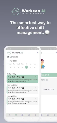 Workeen AI Android app screenshot 1
