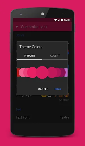 Textra SMS Android app screenshot 1