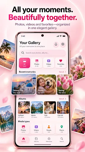 Gallery - Photo, Video & Home Android app screenshot 2