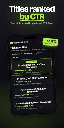 ThumbnailGPT: AI Clone Style Android app screenshot 4