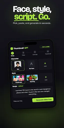ThumbnailGPT: AI Clone Style Android app screenshot 5