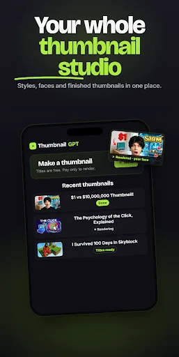 ThumbnailGPT: AI Clone Style Android app screenshot 6