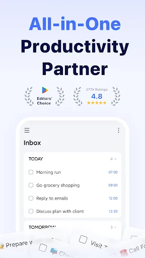 TickTick:To Do List & Calendar Android app screenshot 1