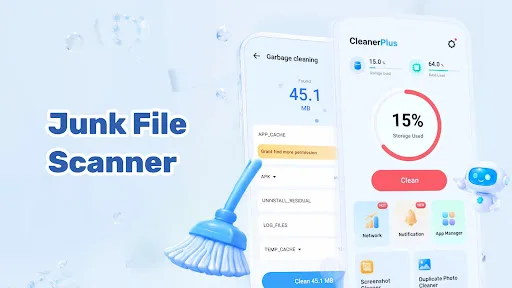 CleanerPlus Android app screenshot 1