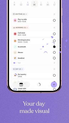 Tiimo: Daily To Do List Android app screenshot 3