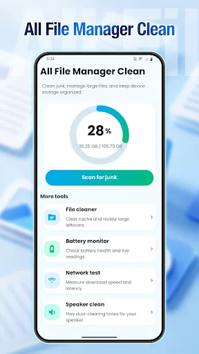 All File Manager Clean Android app screenshot 1
