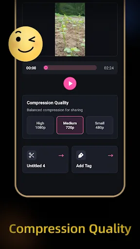 CineZip: Video Compressor Android app screenshot 3