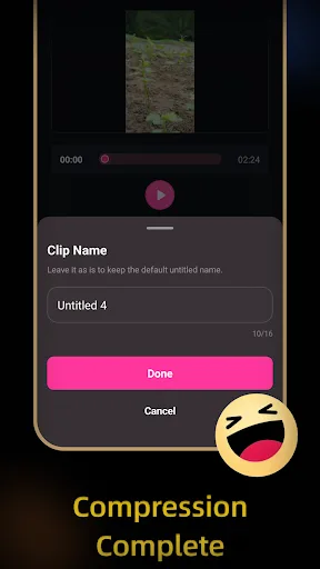 CineZip: Video Compressor Android app screenshot 4