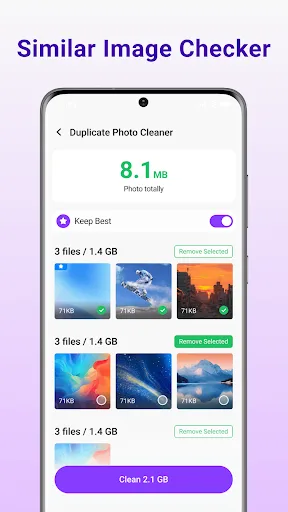 TidyNova — Phone Cleaner Android app screenshot 3