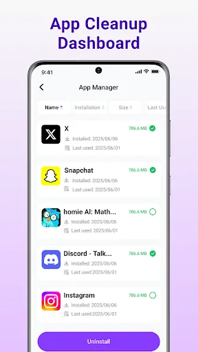 TidyNova — Phone Cleaner Android app screenshot 4