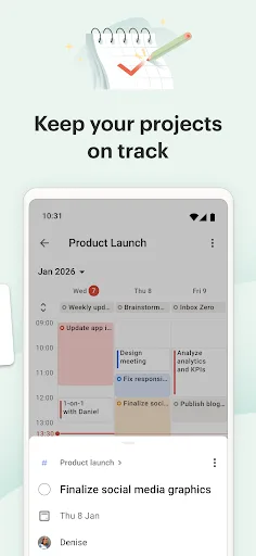 Todoist: To Do List & Calendar Android app screenshot 3