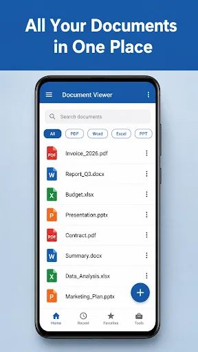 Document Reader - PDF Viewer Android app screenshot 1