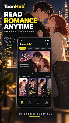 Toonhub - Premium Comics Android app screenshot 1