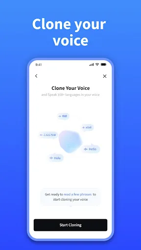 Owll Translator: Voice Clone Android app screenshot 3