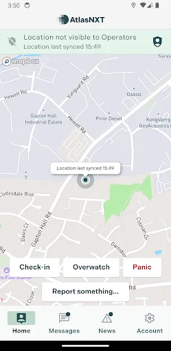 AtlasNXT Android app screenshot 1