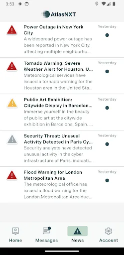 AtlasNXT Android app screenshot 6