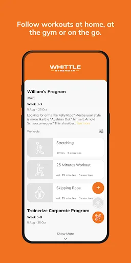 WhittleStrength Android app screenshot 3