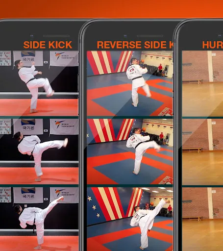 Learn taekwondo training Android app screenshot 2